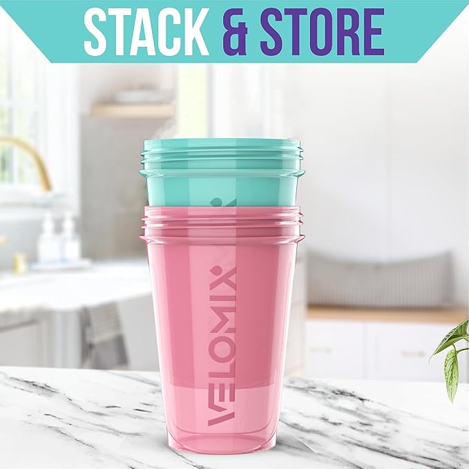 Pink and Teal - 20 oz
