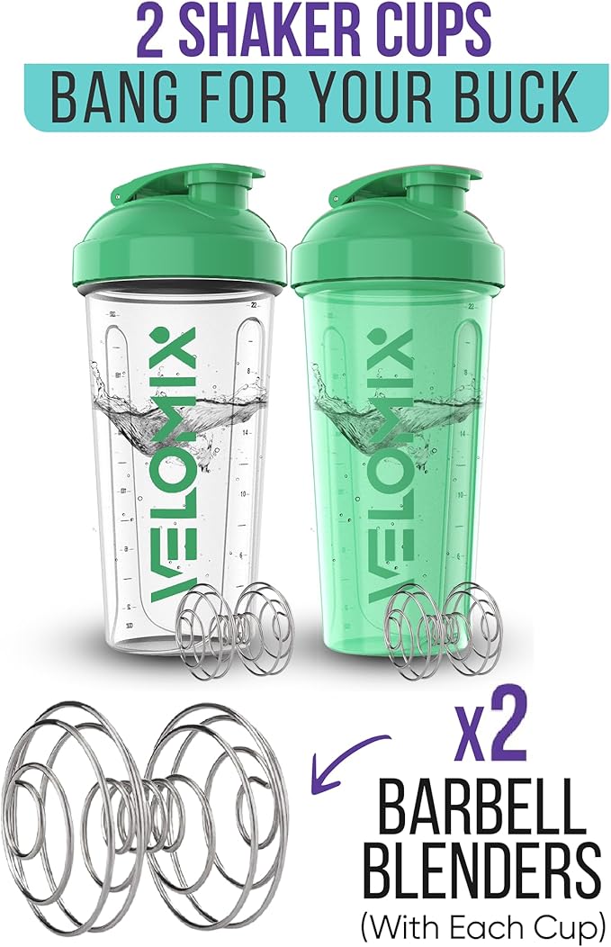 Electric Torquoise & Clear - 28 oz