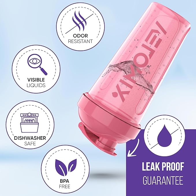 Pink & Clear- 28 oz