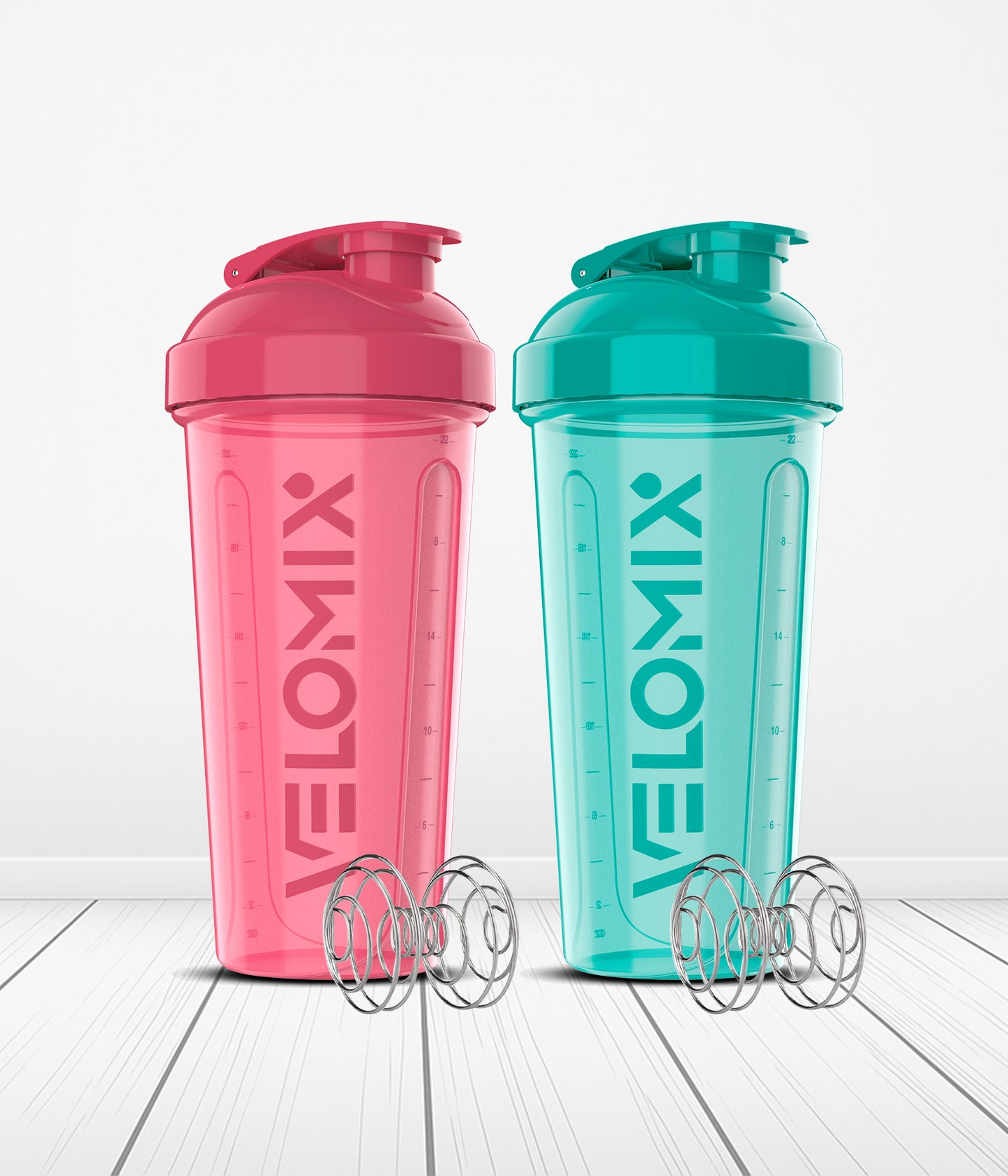 Pink & Teal - 28 oz