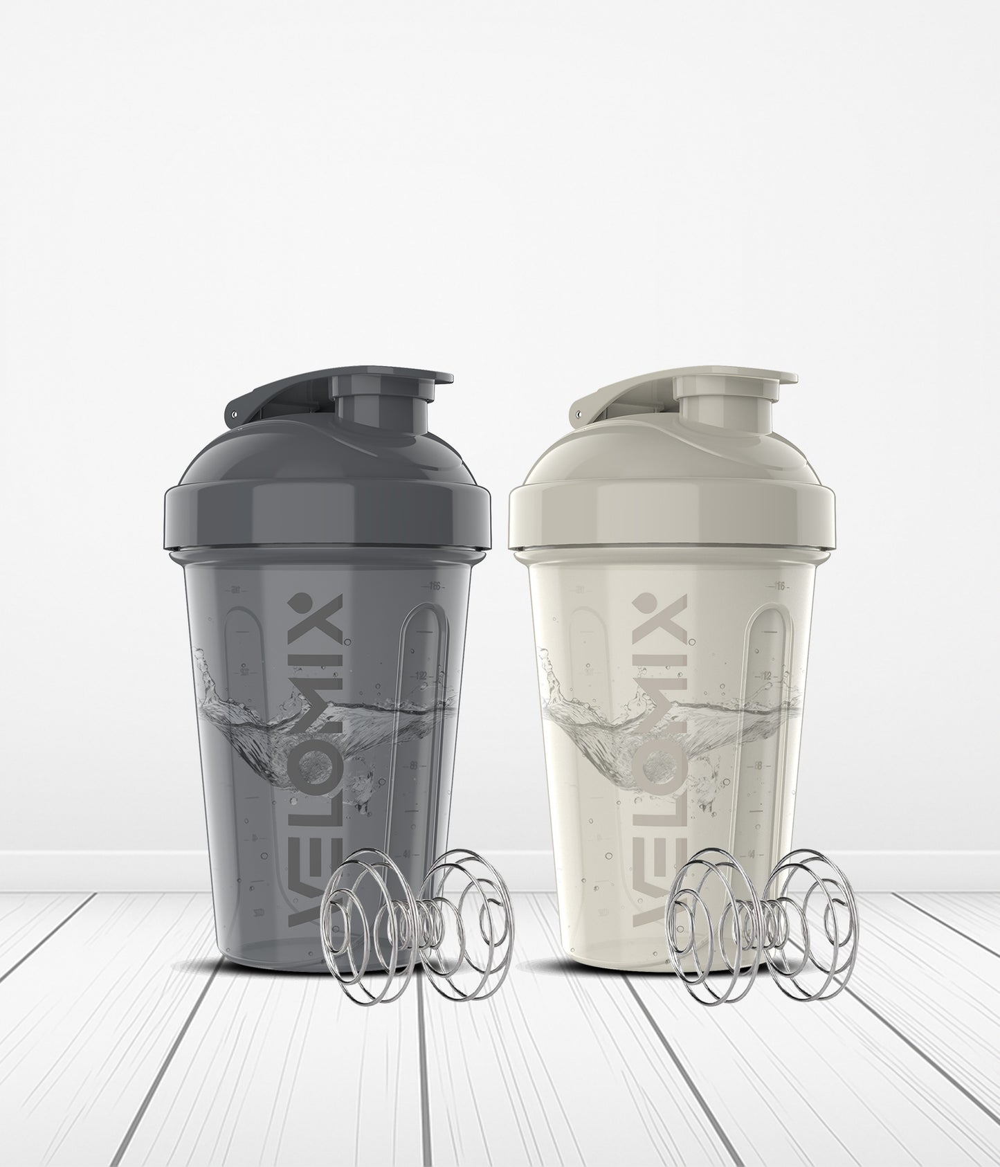 Gray and White - 20 oz
