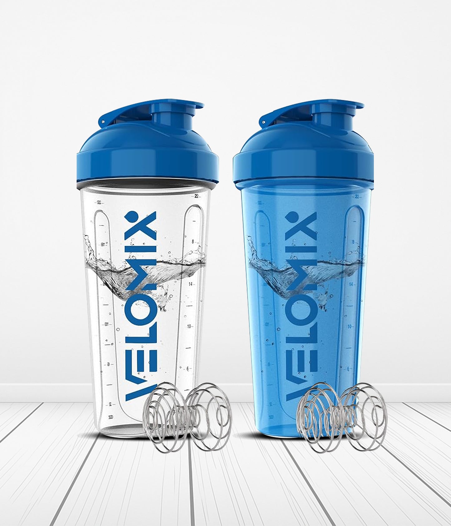Blue & Transparent - 28 oz