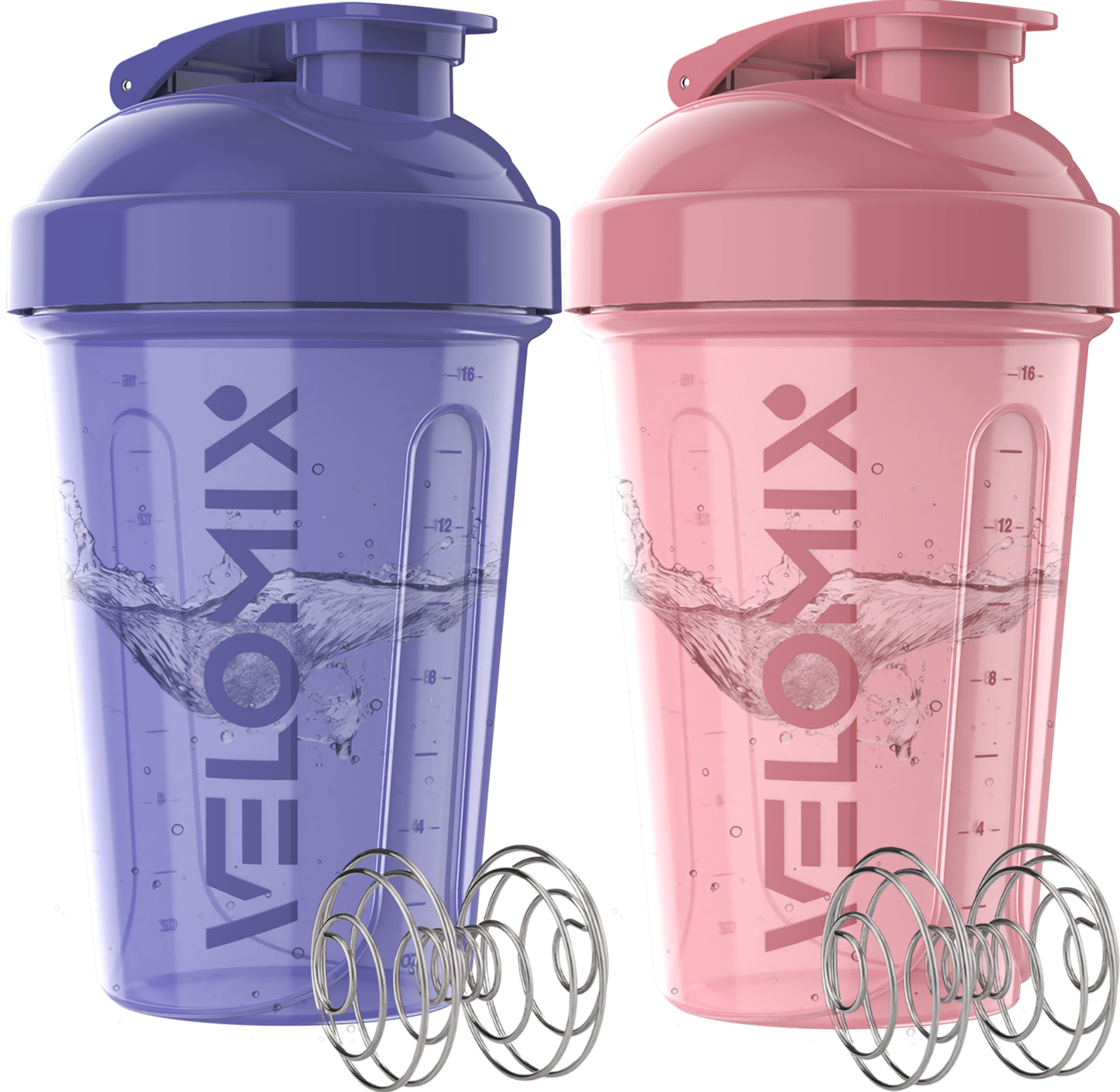 2 Pack - 20 oz Shaker Bottle - Aura Series
