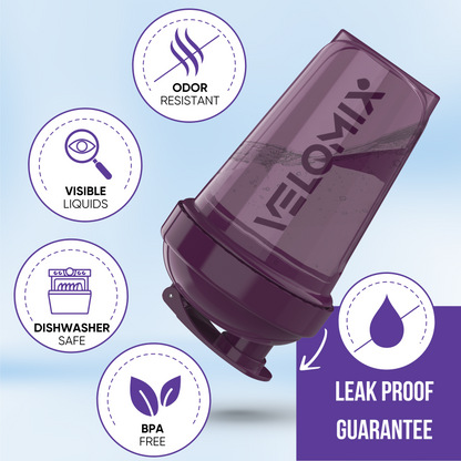 2 Pack - 20 oz Shaker Bottle - Aura Series