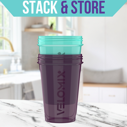 2 Pack - 20 oz Shaker Bottle - Aura Series