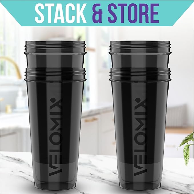 Black Set 4-Pack - 28 oz