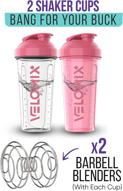 Pink & Clear- 28 oz