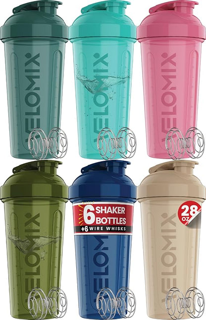 6 Pack - 28 oz Shaker Bottle - Power Series