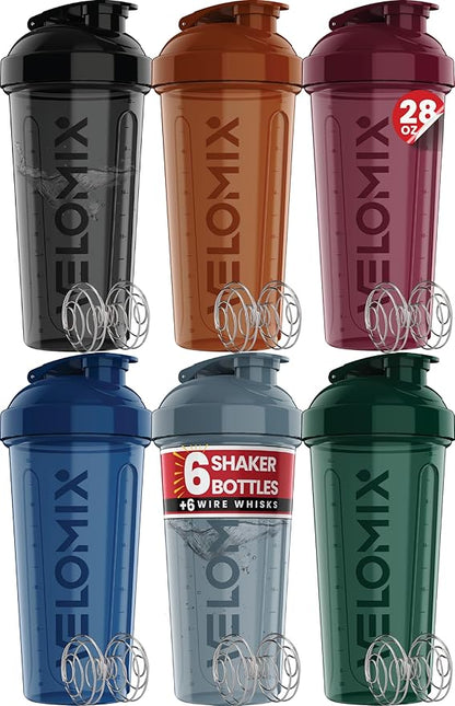 6 Pack - 28 oz Shaker Bottle - Power Series