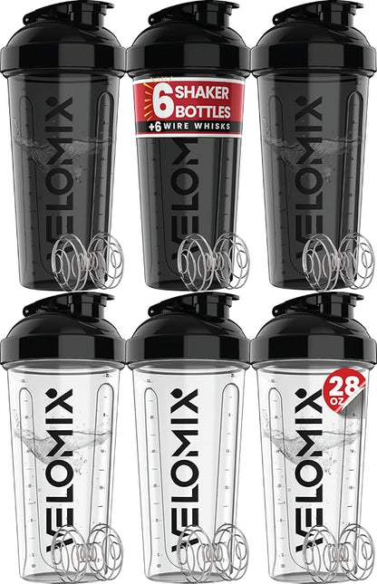 6 Pack - 28 oz Shaker Bottle - Power Series