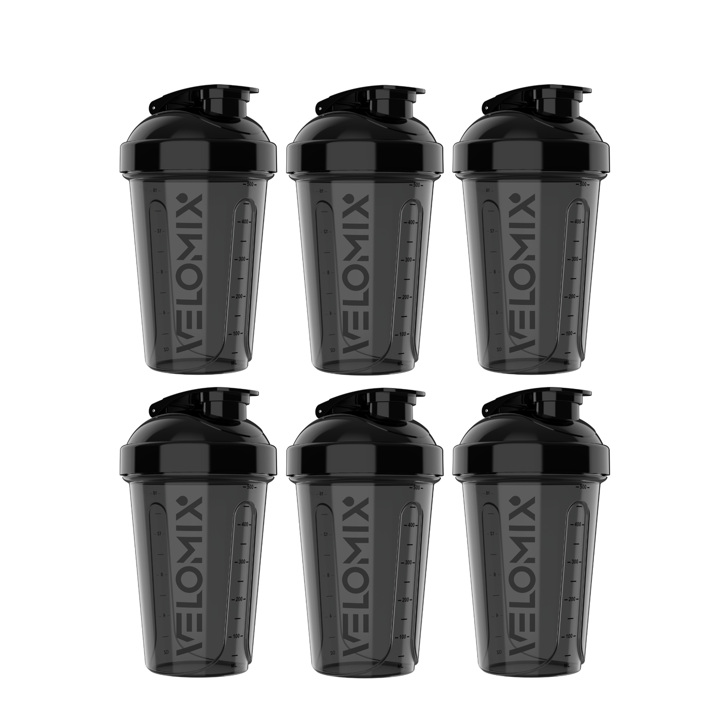6 Pack - 20 oz Shaker Bottle - Core Series