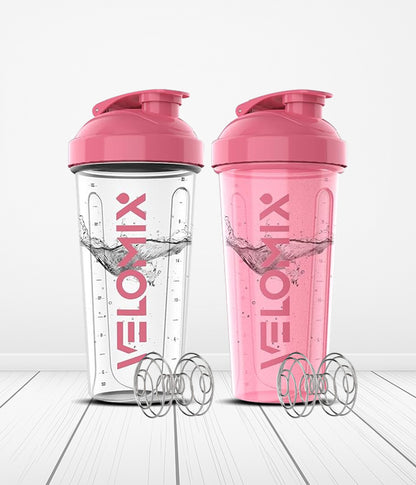 Pink & Clear- 28 oz