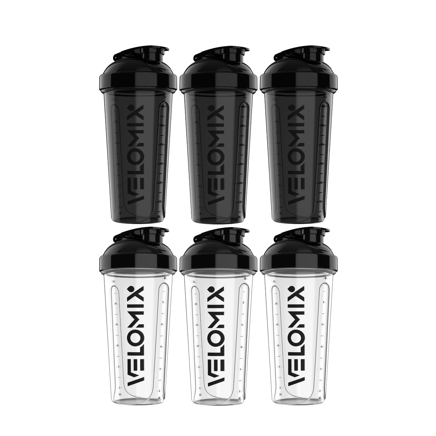 6 Pack - 28 oz Shaker Bottle - Power Series
