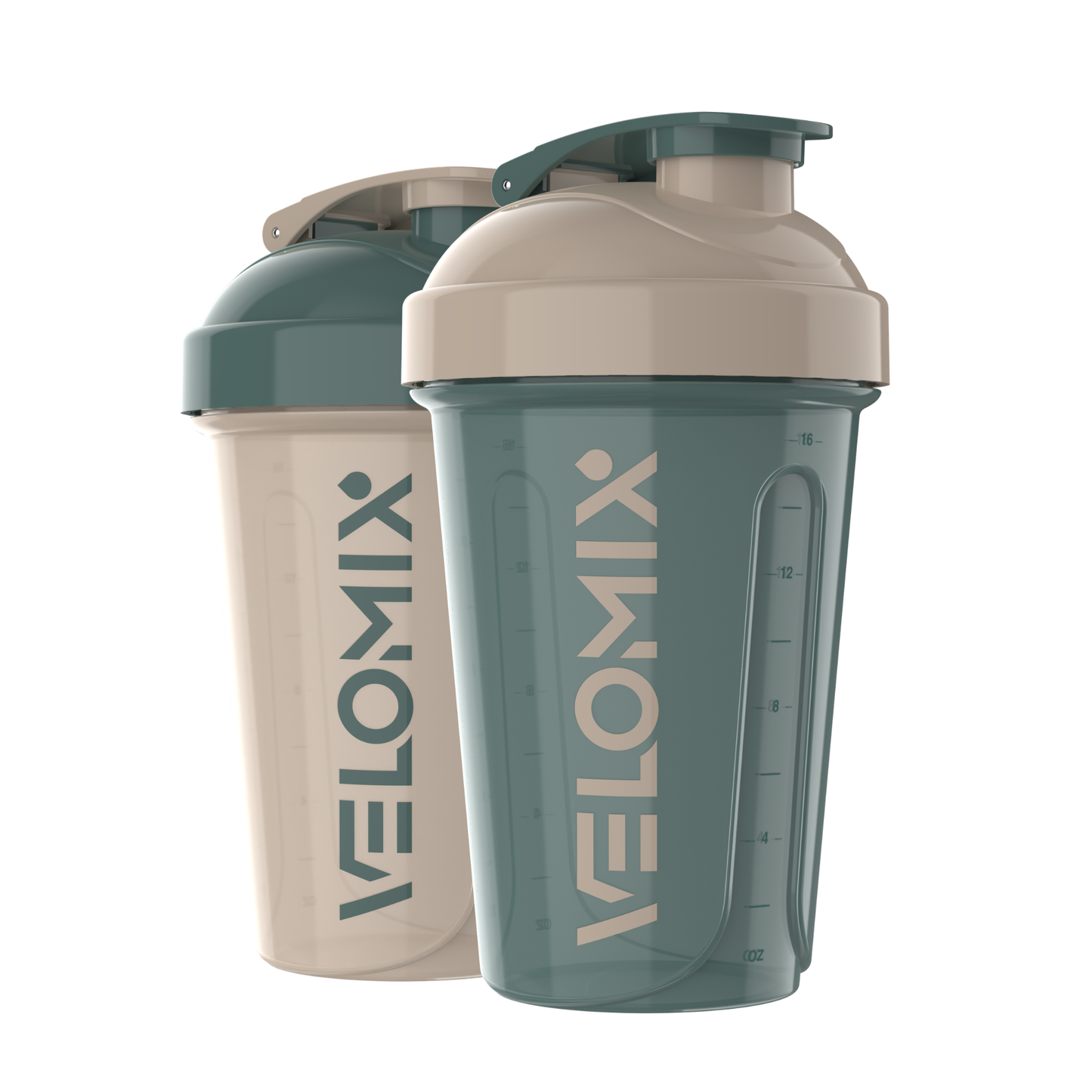 2 Pack - 20 oz Shaker Bottle - Aura Series