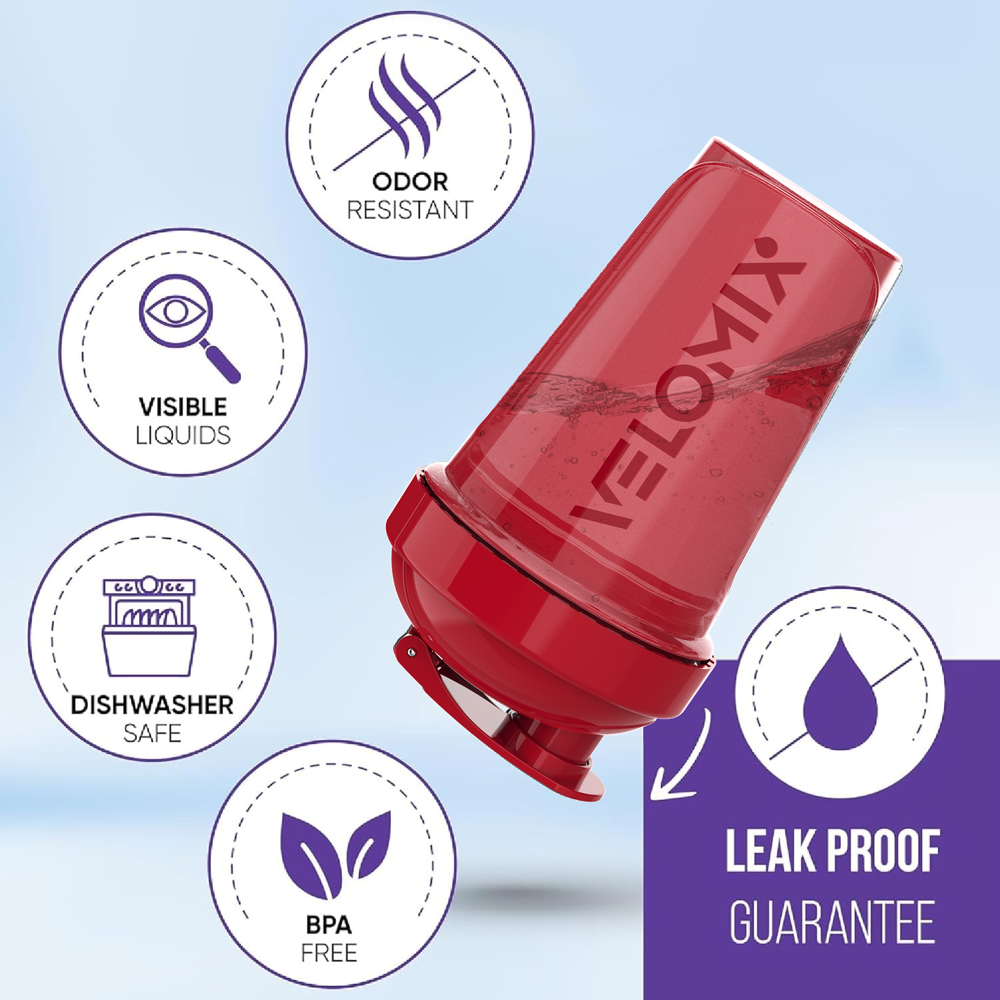 2 Pack - 20 oz Shaker Bottle - Core Series