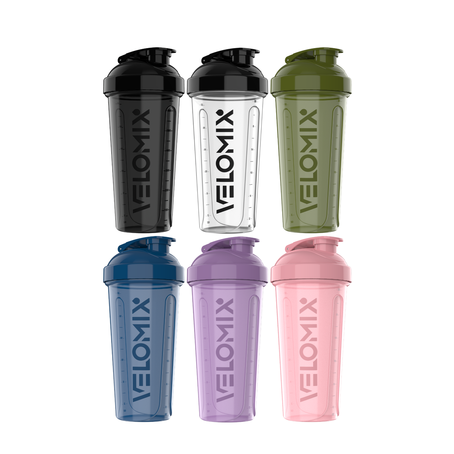 6 Pack - 28 oz Shaker Bottle - Core Series