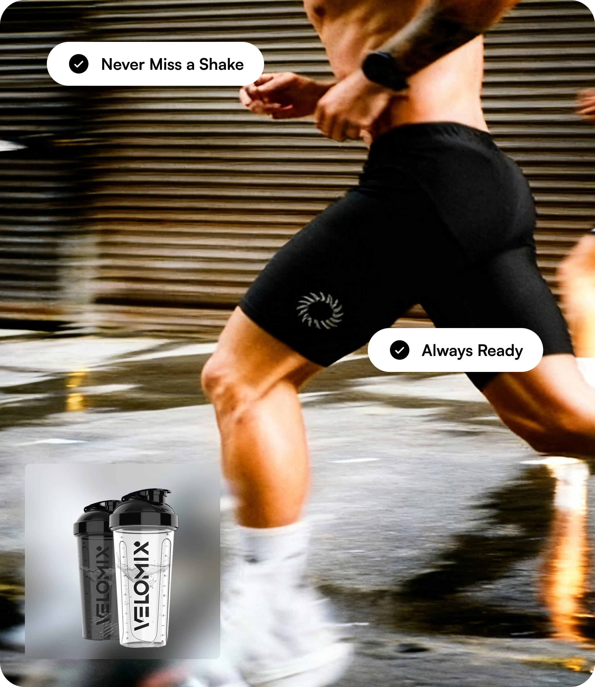 No washing between meals or workouts