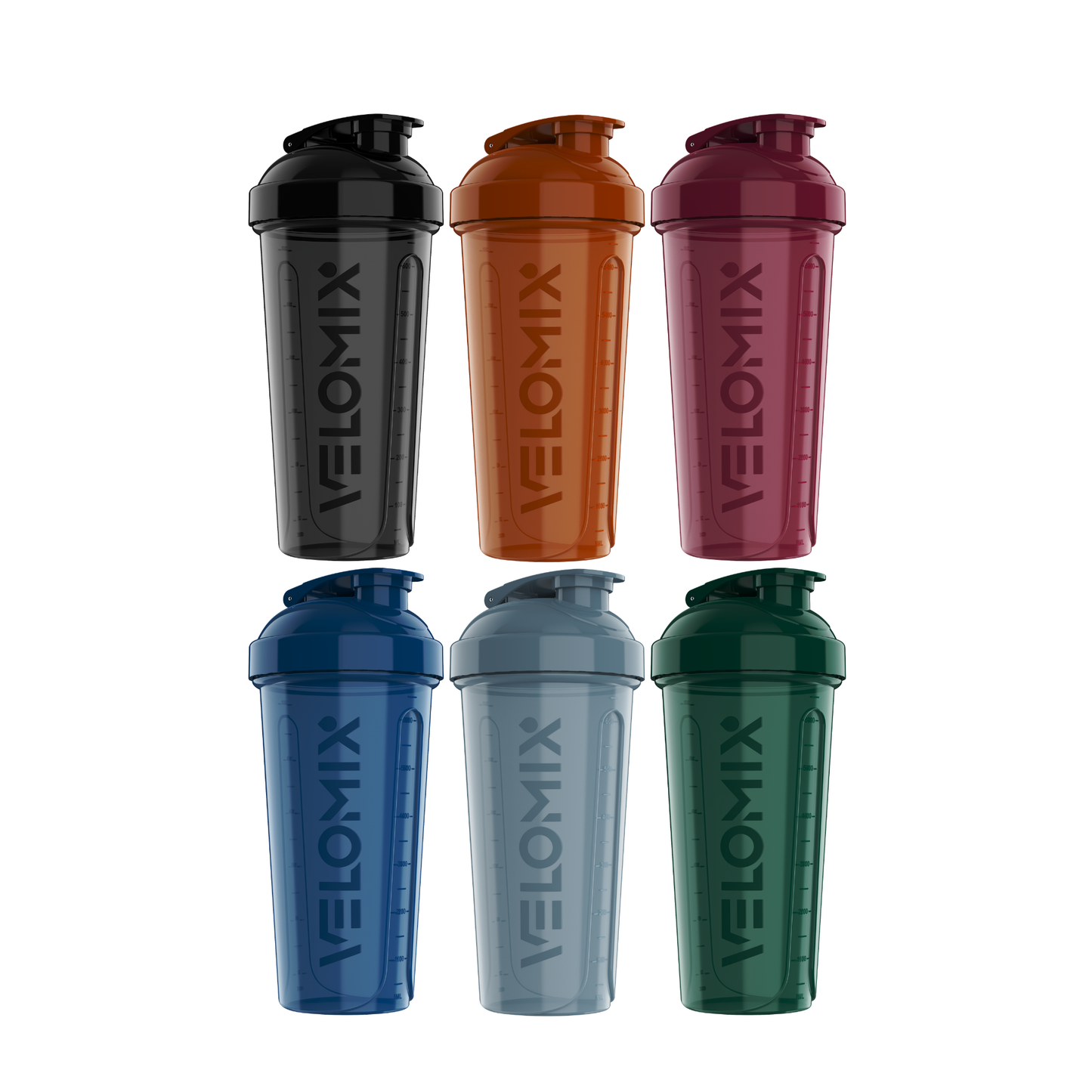 6 Pack - 28 oz Shaker Bottle - Power Series