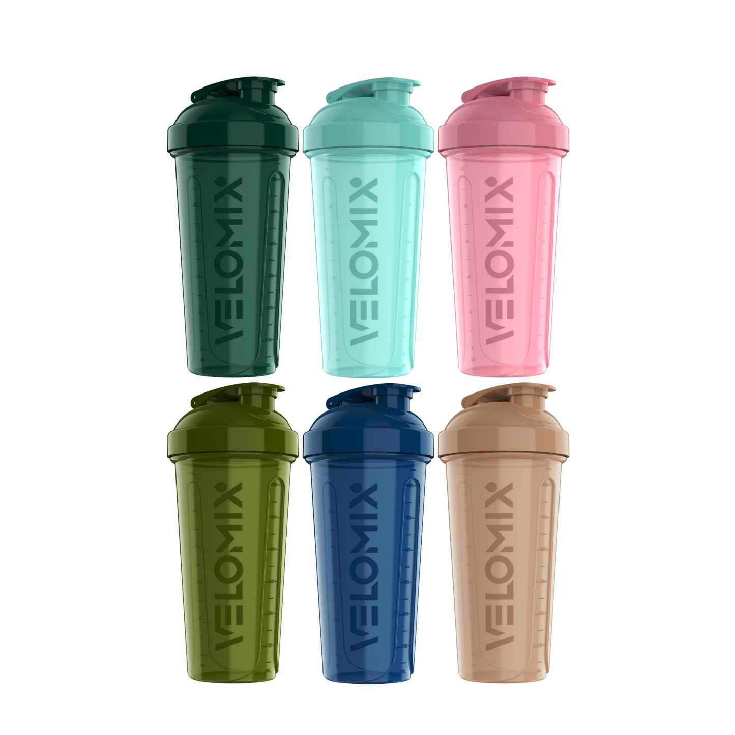 6 Pack - 28 oz Shaker Bottle - Power Series